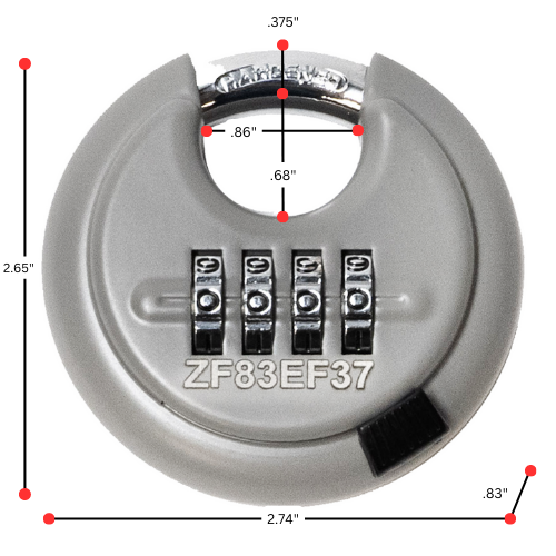 DaVinci Lock – Gray - 10 Pack