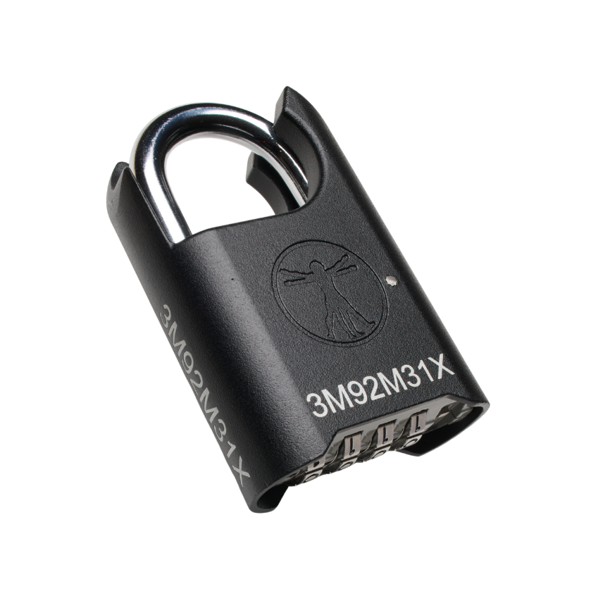 DaVinci Lock - High Collar - Black - Text-to-Release - 10 Pack