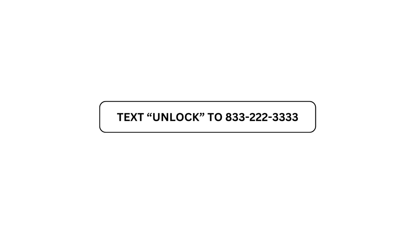"Text-to-Release" - Disc Sticker