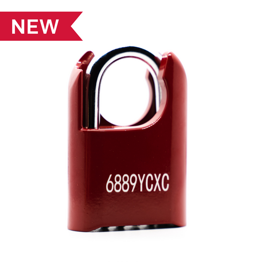 DaVinci Lock - High Collar Lock 2.0 - Red - 10 Pack