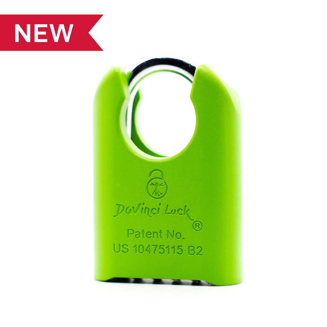 DaVinci Lock - High Collar - Green - 10 Pack