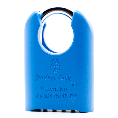 DaVinci Lock - High Collar Lock - Blue - 10 Pack