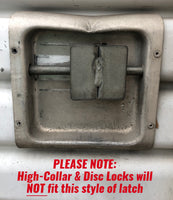 DaVinci Lock - High Collar Lock - Red - 10 Pack